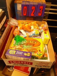 Flat of Candy. As shown. All Late 2020 or 2021 Best By Date.