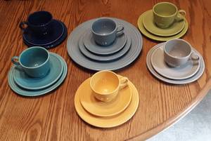 FIESTA HOMER LAUGHLIN  Mixed color lot 19pc.