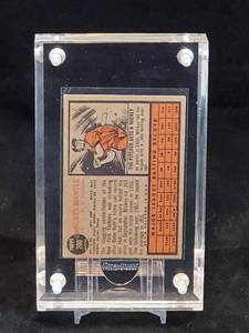 1962 Topps Baseball Mickey Mantle Card # 200