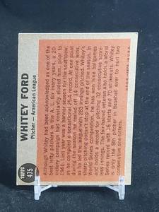 1962 Topps Baseball Cards (5) Lot