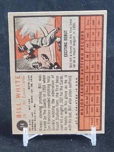 1962 Topps Baseball Cards (10) Lot