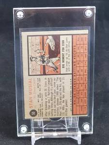1962 Topps Baseball Stan Musial Card #50