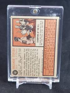 1962 Topps Baseball Orlando Cepeda Card #40