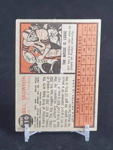 1962 Topps Baseball Cards (10) Lot