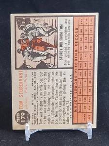 1962 Topps Baseball Cards (10) Lot