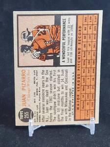 1962 Topps Baseball Card (10) Lot