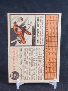 1962 Topps Baseball Card (10) Lot
