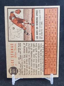 1962 Topps Baseball Card (10) Lot