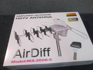lot 21 image: Air Diff Amplified Outdoor HDTV Ant...