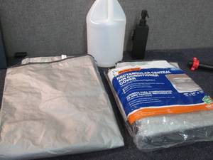 lot 49 image: 2 Air Conditioner Covers, Gallon Pu...