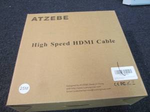 lot 61 image: Atzebe 25 M High Speed HDMI Cable ...