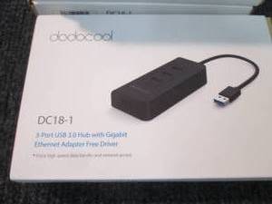 lot 69 image: 5 dododcool DC18-1 3-Port USB 3.0 H...