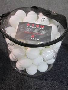 lot 115 image: 70 - 3 Star Ping Pong Balls ZZ3...