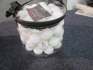 lot 116 image: 70 - 3 Star Ping Pong Balls ZZ3...
