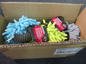 lot 138 image: Case of 6 Autocraft Scrub Balls wit...