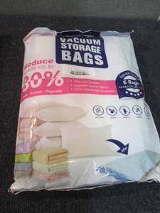 lot 146 image: Pack of 6 Vacuum Storage Bags ...