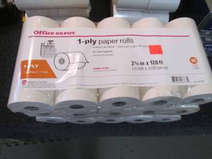 lot 177 image: 3 - 10 pk Office Depot 2 34 in x12...