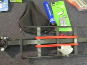 lot 192 image: Bike Rack, Air Pump, Seat Cover, CO...