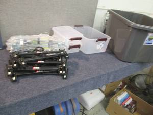 lot 198 image: Tote & Storage Containers, 2 Types ...