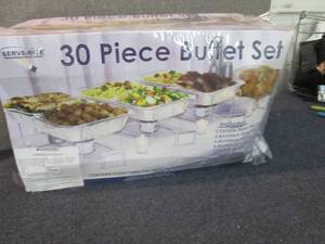 lot 199 image: 30 Piece Buffet Set...