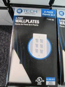 lot 205 image: 10 -5pks Commercial Electric 6-Port...