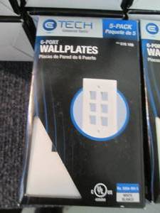 lot 206 image: 10 -5pks Commercial Electric 6-Port...