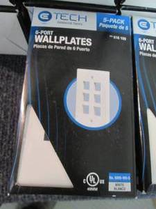 lot 207 image: 10 -5pks Commercial Electric 6-Port...