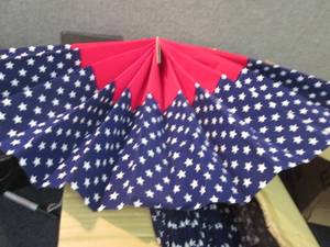 lot 208 image: Box of Patriotic Star Bunting...