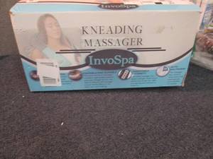 lot 270 image: Invo Spa Kneading Massager open box...
