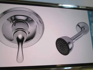 lot 279 image: Delta Shower, Trim, Lever Handle, C...