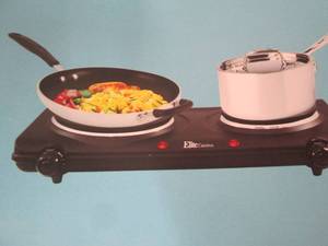 lot 286 image: Elite Cuisine Double Buffet Burner ...