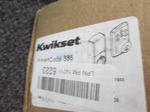lot 326 image: KwikSet SmartCode 888 Entry Set ope...