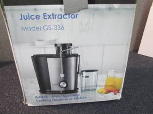 lot 329 image: Aicook Juice Extractor open box , u...