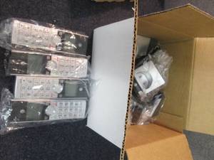 lot 344 image: ATT 4 Handset Telephone Set open bo...