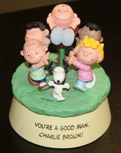 Hallmark Peanuts Musical Figurine A Good Man 5192