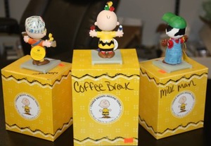 Westland Peanuts Figurine Lot  3 Figures