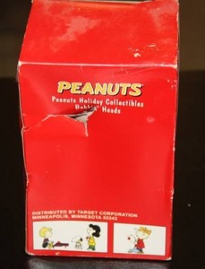 Target Exclusive Peanuts Charlie Brown Christmas Bobblehead
