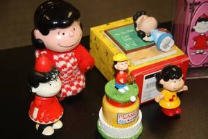 Peanuts Lucy Collectibles Lot  6 Items