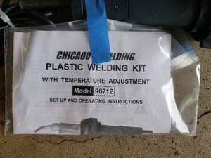 lot 25 image: Plastic Welding Kit by Chicago Welding