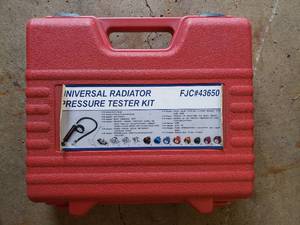 lot 14 image: Universal Radiator Pressure Tester Kit