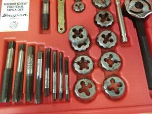 lot 79 image: Snap-On 76 Piece Tap and Die Set