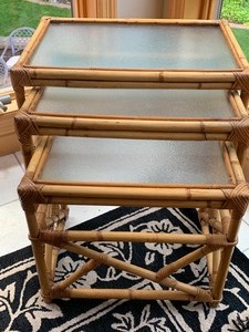 Bamboo Nesting Tables