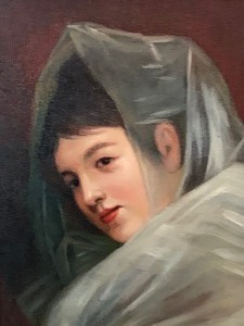 Framed Portrait Painting