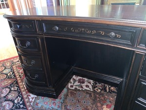 Decorative Desk  and office chair by Hooker
