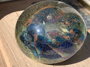 Decorative Art Glass Paperweight