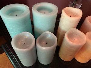 Lot of Flameless Candles
