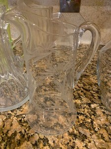 Lot of Water or Juice Pitchers