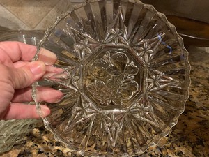 Lot of Glass Plates Dinner and Salad