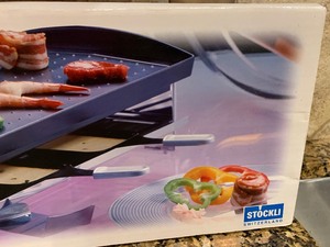 Stockli Cheese Board and V8 Grill