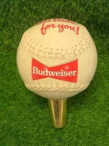 lot 3 image: Vintage Budweiser Baseball Beer Tap